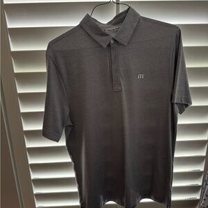 Travis Mathew Charcoal Polo Shirt